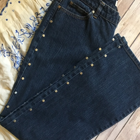 michael kors embellished jeans